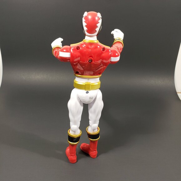 Megaforce Power Ranger Red Action Figure Toy Deluxe SFX Mega 35192 10” - Picture 4 of 7